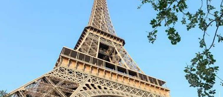 In which famous city does the Eiffel Tower stand?