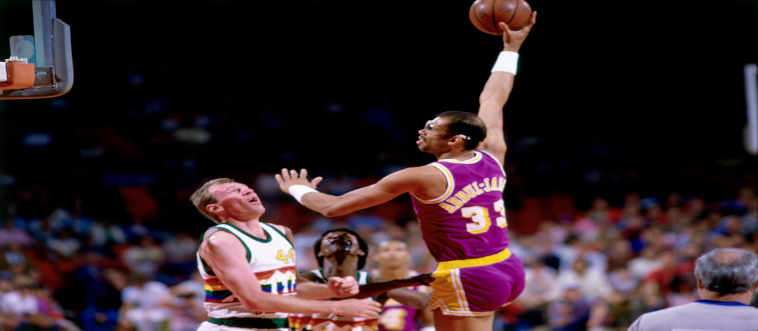 Which legendary NBA star basically patented the unblockable "Skyhook" shot?