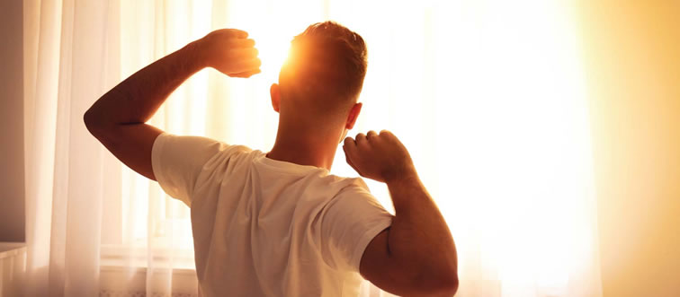 What's the typical mood you're sporting when you finally roll out of bed?
