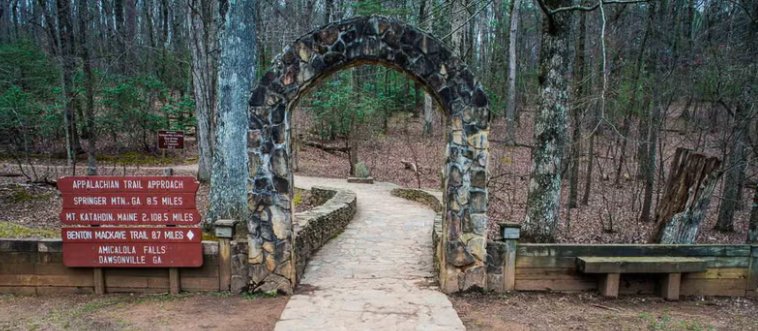 Where exactly in Georgia does the madness begin for Appalachian Trail hikers?