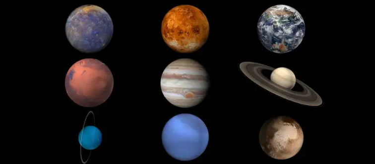 Which celestial neighbor in our solar system goes by the nickname the "Red Planet"?