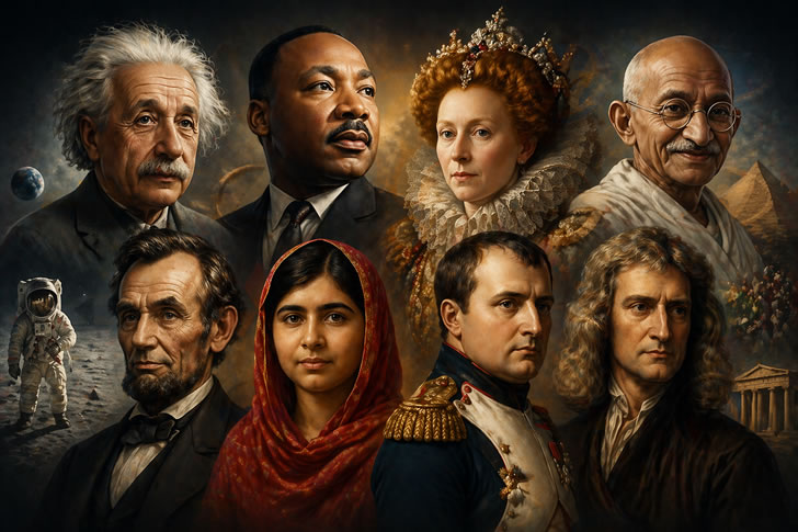 Only History Buffs Can Recognize These Historical Figures!